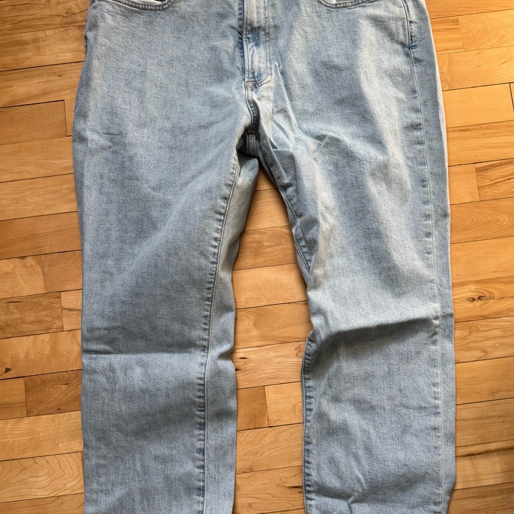 Abercrombie & Fitch Light Blue Straight Jeans